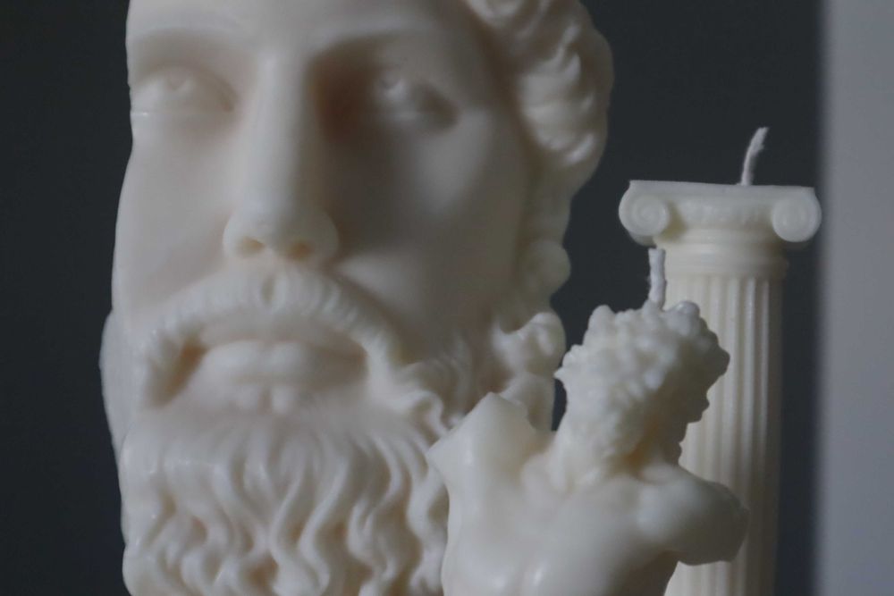 Vela grande Zeus/ Sócrates branca