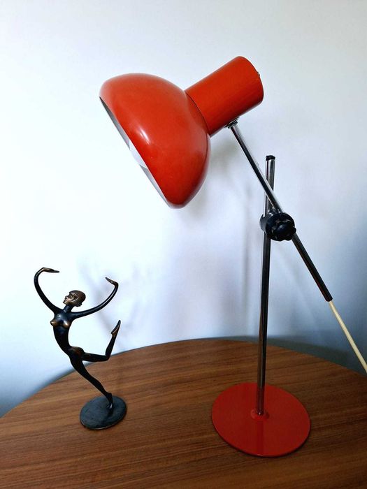 Candeeiro de secretária vintage 70s. Desk lamp