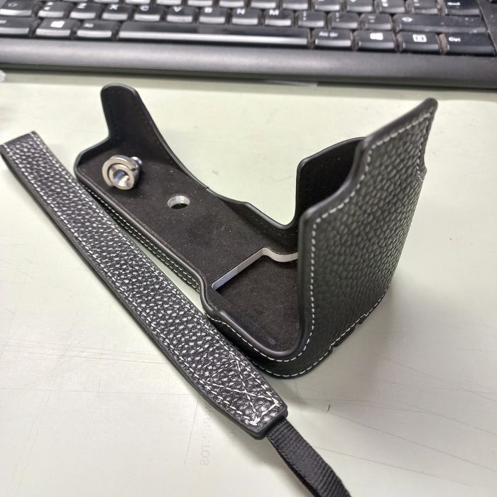 Capa em pele para nikon Z50 II+ protetor ecran