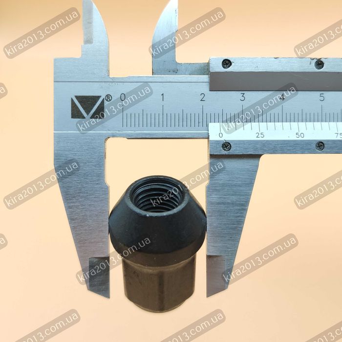 Колесные гайки М12х1.5 черные ключ 19мм Киа Мазда Авео Тойота Хонда