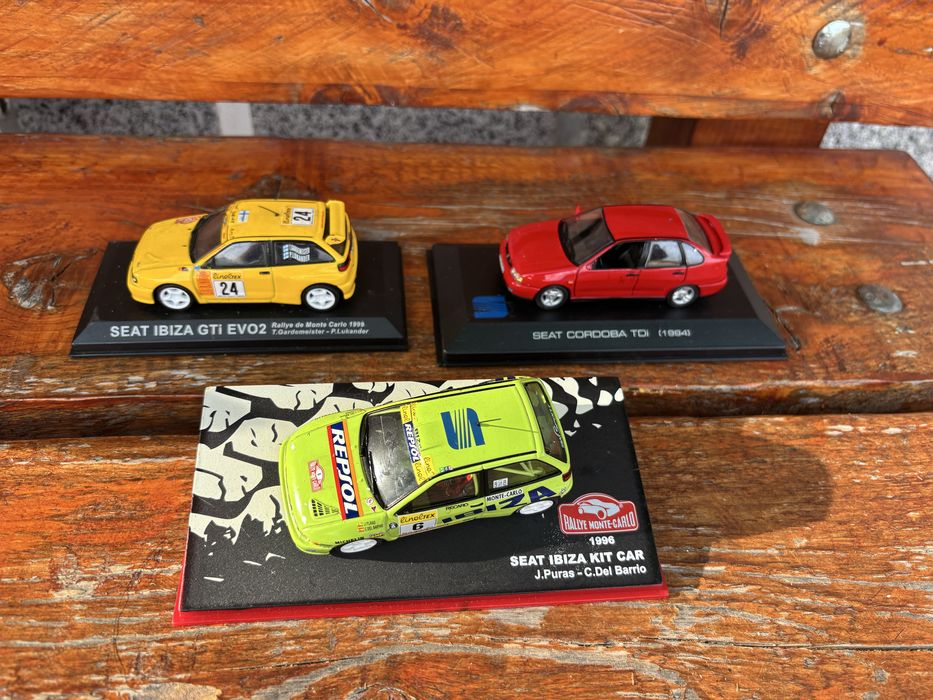 Seat ibiza miniatura colecionavel