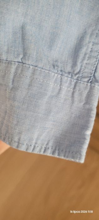 Koszula niebieska h&m 122