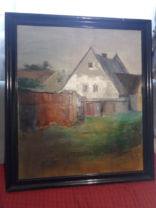 Obraz olejny malowany na płótnie