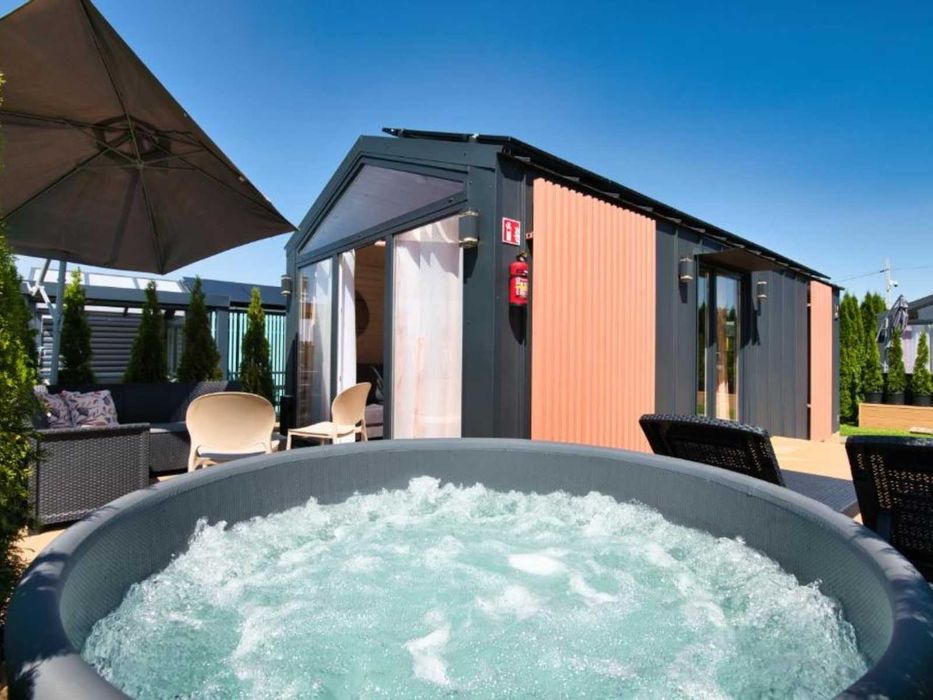 Nocleg w Zatorze: Domek na wynajem - 100m od Energylandii - sauna, jacuzzi, basen