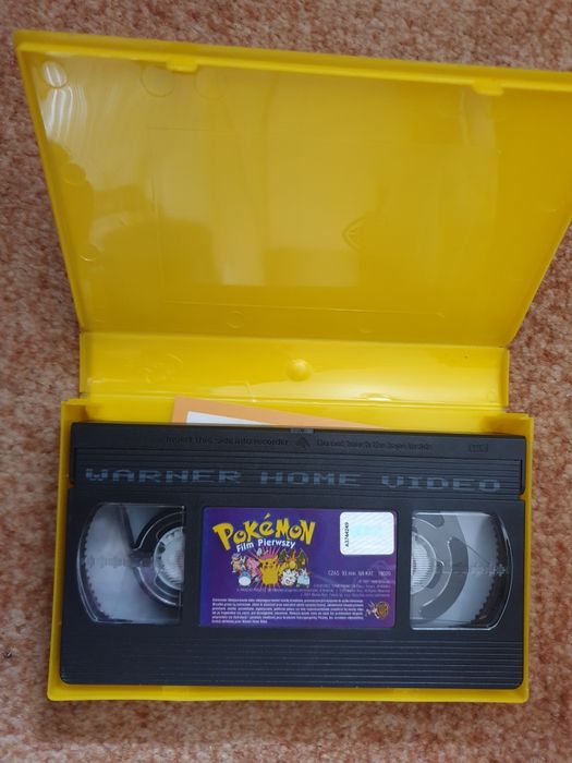 Pokemon Film Pierwszy kaseta VHS