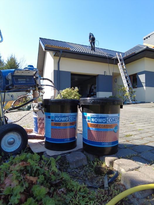 Farba do dachówki betonowej NOWOCOAT  za 650zł brutto