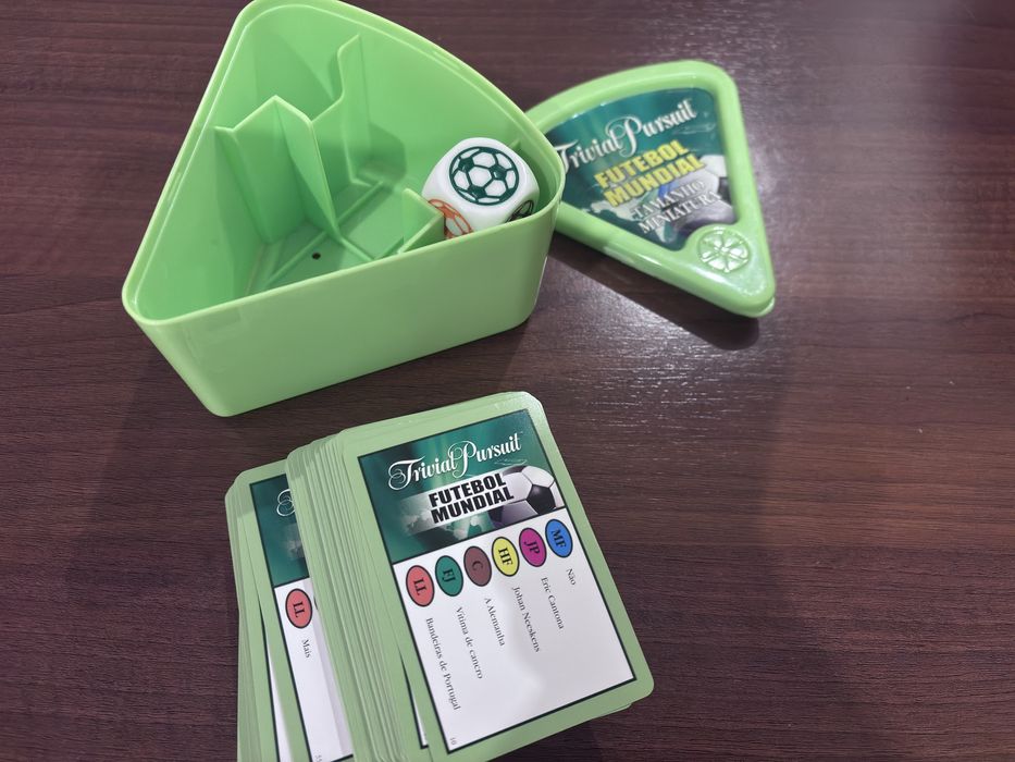 Trivial Pursuit Futebol Mundial – Edição Miniatura Completa com Caixa