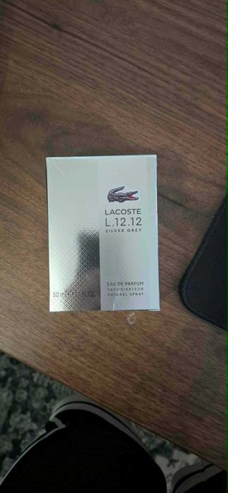 Woda perfumowana Lacoste L.12.12 Silver Grey EDP (Oryginał)