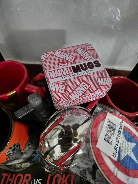 Canecas Marvel Coleção completa