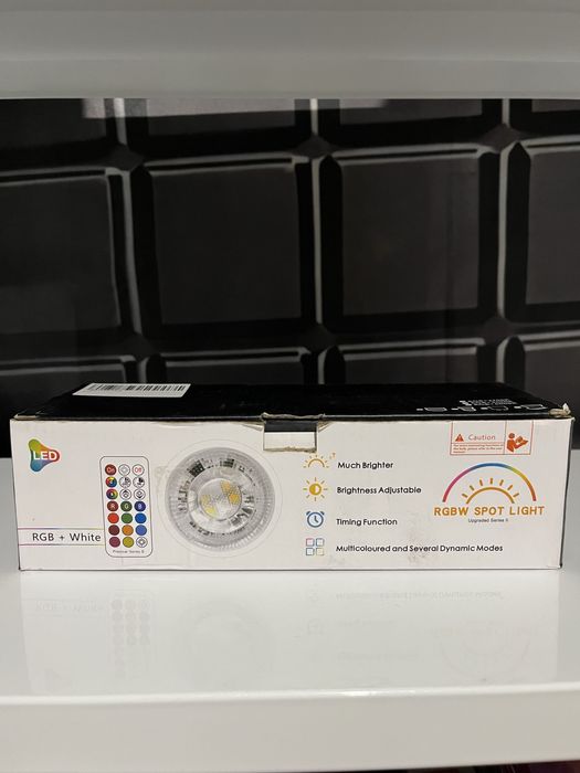 Комплект точкових LED-світильників RGB + White