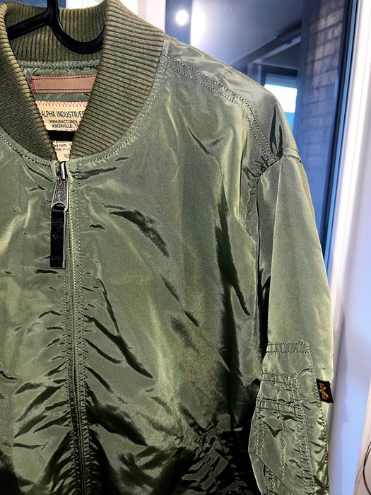 Kurtka bomber Alpha Industries MA-1 oliwkowa L–XL