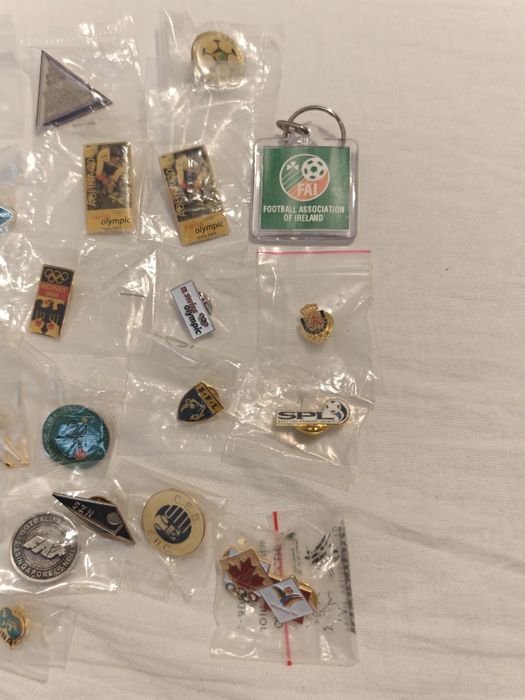 Cała kolekcja sportowych pamiątek