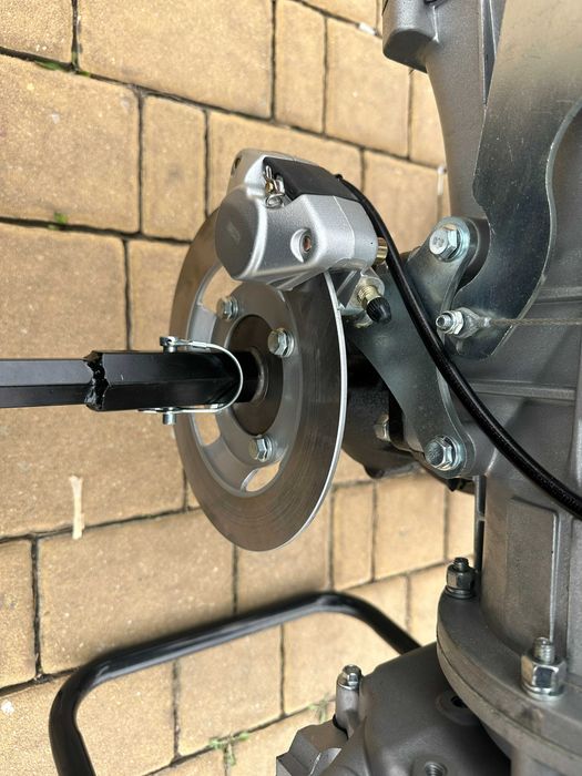 Traktor jednoosiowy MT770 Loncin 15kM Mokre sprzęgło 4 biegi