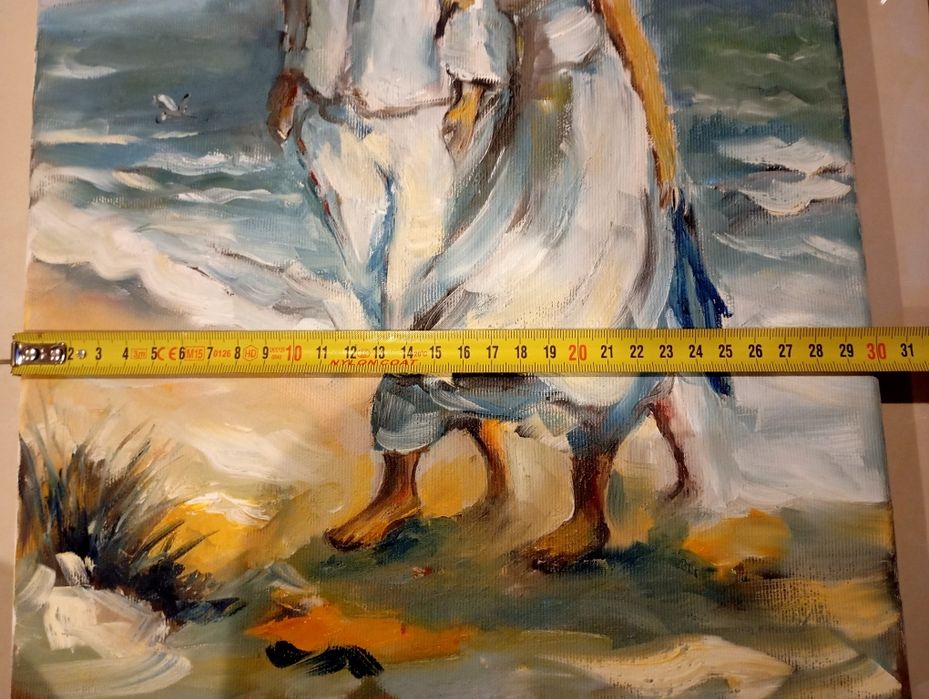 Quadro pintado à mão