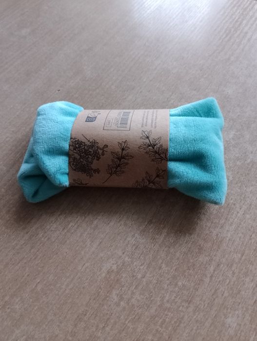 NOWA opaska kosmetyczna Yves Rocher, turkusowa z gumką, do demakijażu