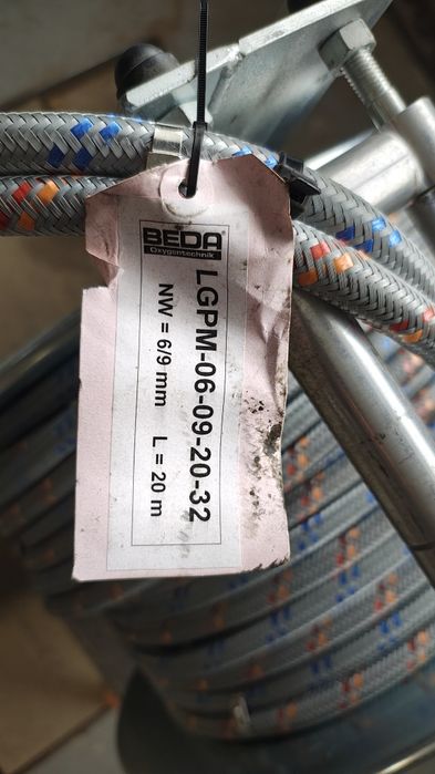 Automatyczny zwijacz węży palnika 20 m.