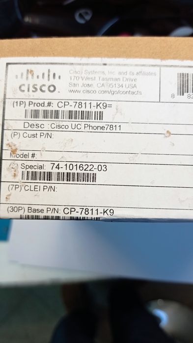 Telefone IP Cisco 7811