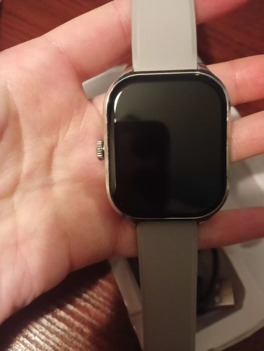 Smart Watch manual H9 Pro Max  szary pasek