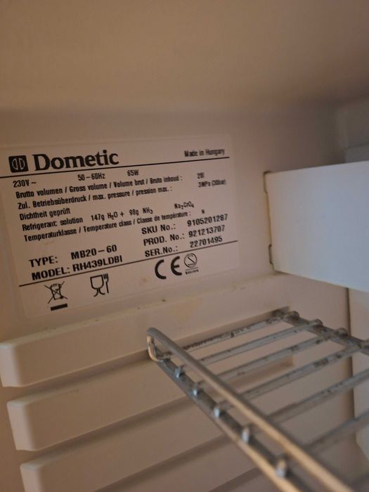 lodówka absorpcyjna mała ,Dometic 230V