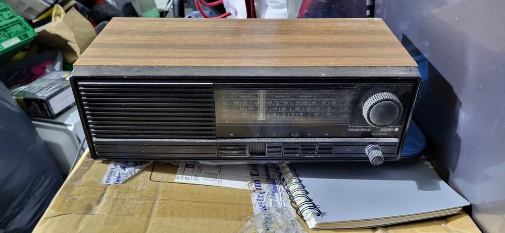 Unitra Diora śnieżka R-207 radio