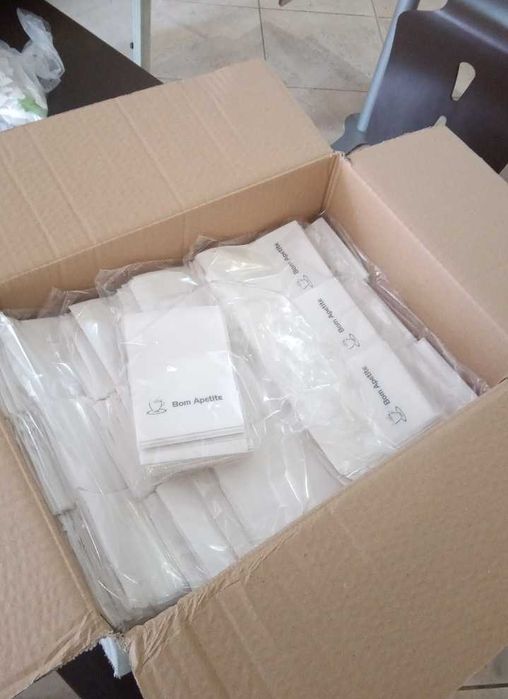 Sacos pão / guardanapos