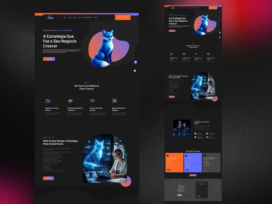 Criação de Websites Profissionais | Mais Clientes