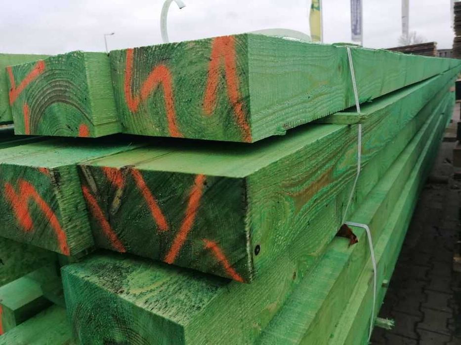 Łaty 6x4  łata długość 3m , 4 m  impregnowane transport