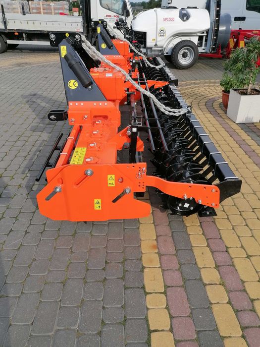 Brona wirnikowa aktywna 2m Shaktiman, wał packer NOWA,cena brutto