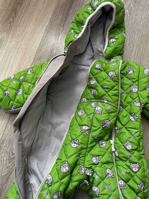 Комбінезон-трансформер з ведмедиками на дитину віком  до 12 місяців