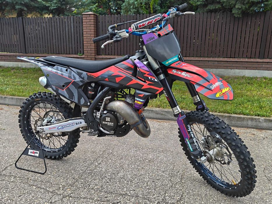 KTM sx 125 przebieg 127 mth doposażony  HGS  WRP tuning