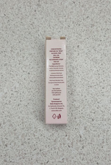 Olejek perfumowany Refan o zapachu róży, 10 ml