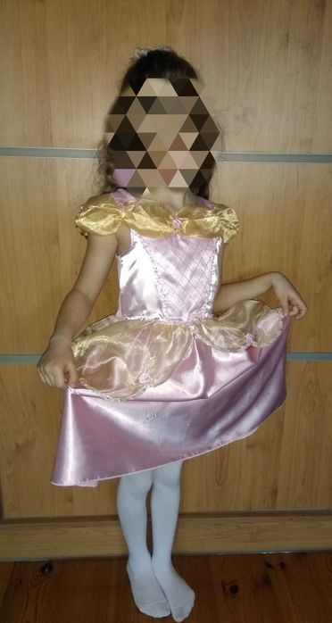 Przebranie karnawałowe księżniczka 110-116, 5-6 lat H&M