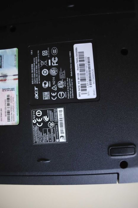 ноутбук Acer Aspire 7540G