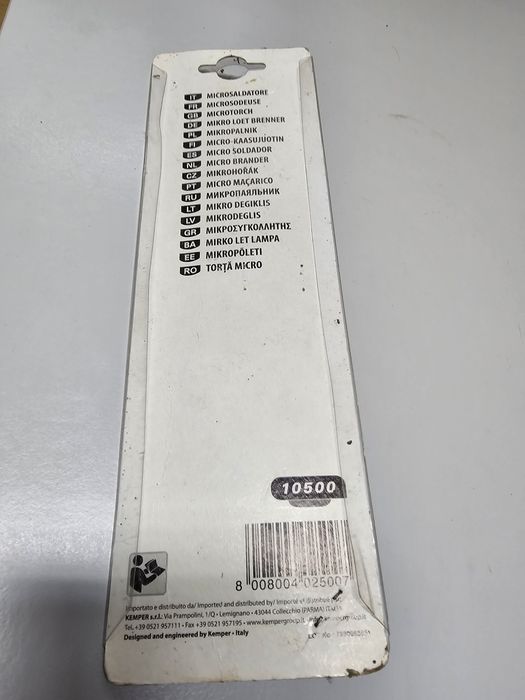 Soldador a gás KEMPER 10500