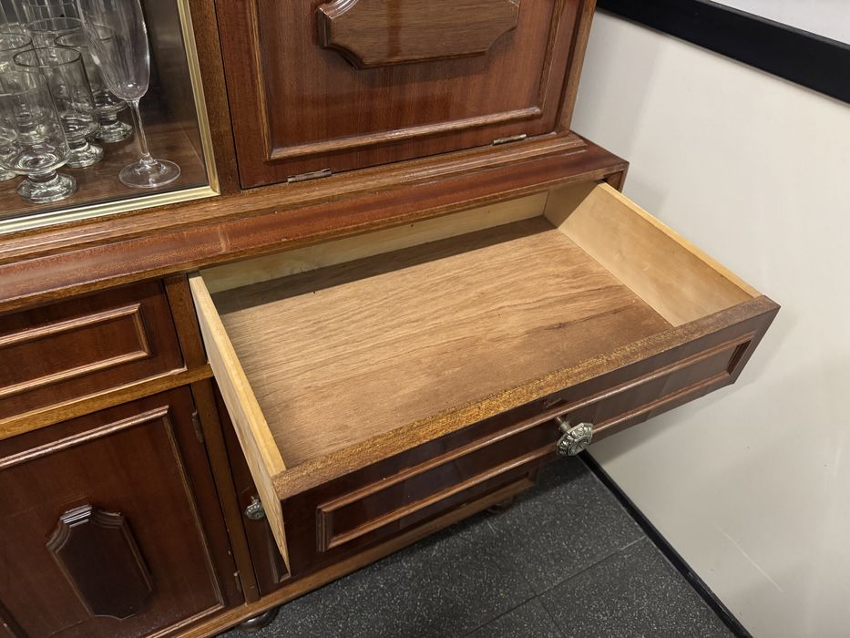 Movel sala cristaleira vintage