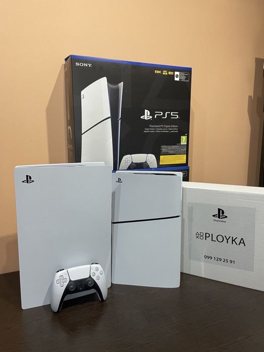 Магазин! PlayStation 5 Slim 1TB + Игры + Гарантия