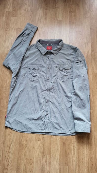 Koszula Craghoppers NosiLife Adventure Parchment turystyczna streetwear Rap y2k drill drip retro swag sport three stripes