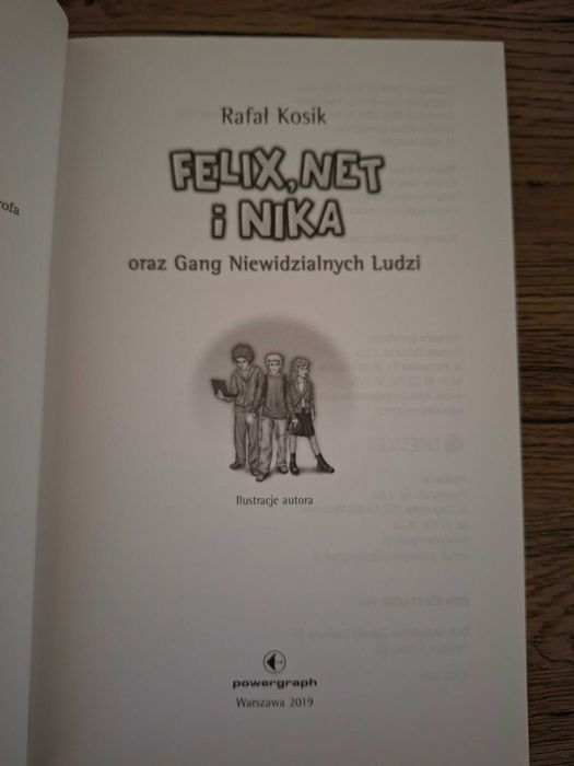Książką Felix, Net i Nika