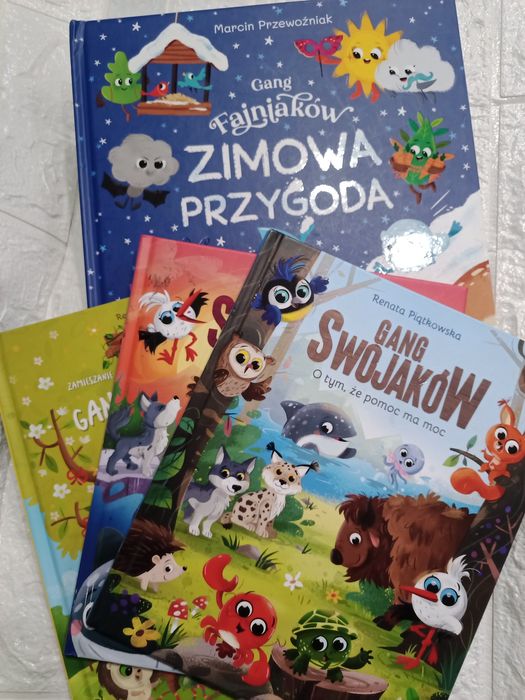 Książki Gang Fajniaków Swojaków Słodziaków