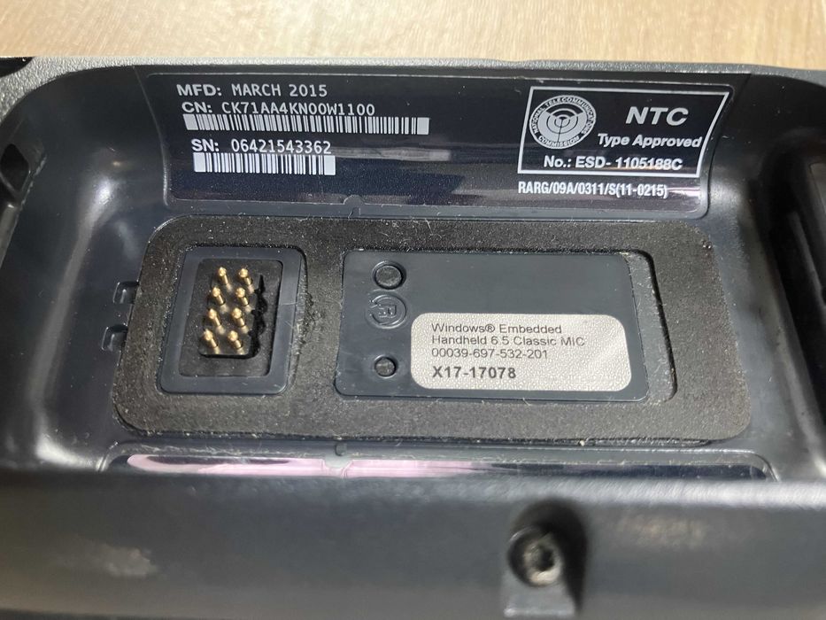 Mobilny Skaner Kodów Intermec CK71 Kolektor Danych Terminal Mobilny Skaner Kodów 1D/2D WiFi Bluetooth