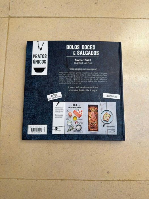Livro de Receitas - Bolos Doces e Salgados (Vincent Amiel) - Pratos Únicos