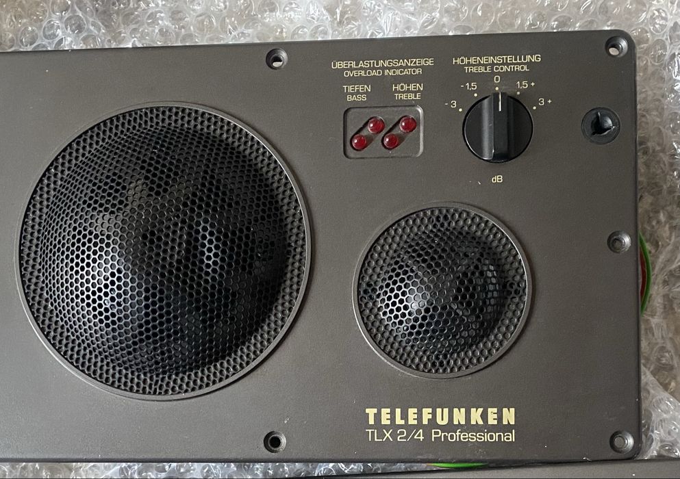 динаміки Telefunken TLX 2/4 (СЧ + ВЧ + Кросовери). Оригінал Німеччина