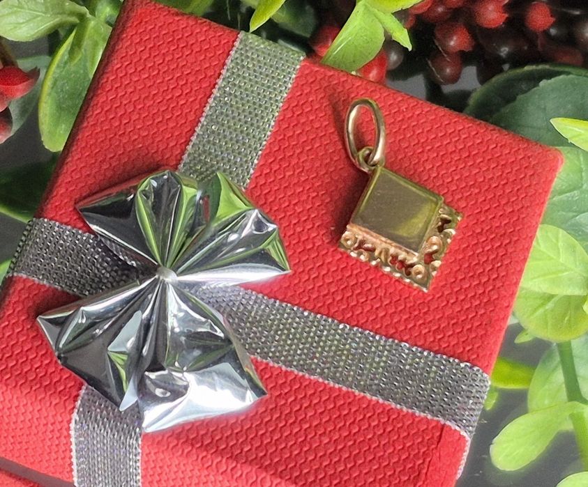 Piękna złota zawieszka 14K ażurowa 583/585