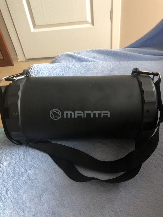 Głośnik Bluetooth przenośny Manta . Stan idealny.