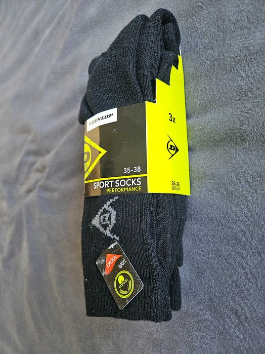 Dunlop skarpety sportowe rozmiar 35-38 3 pary