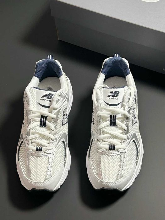 New Balance 530 White Silver Navy R.40