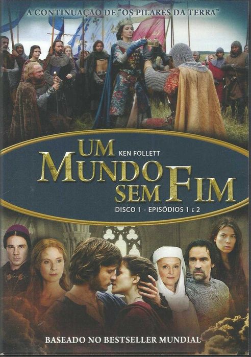 Um Mundo Sem Fim (minisérie 4 DVD)