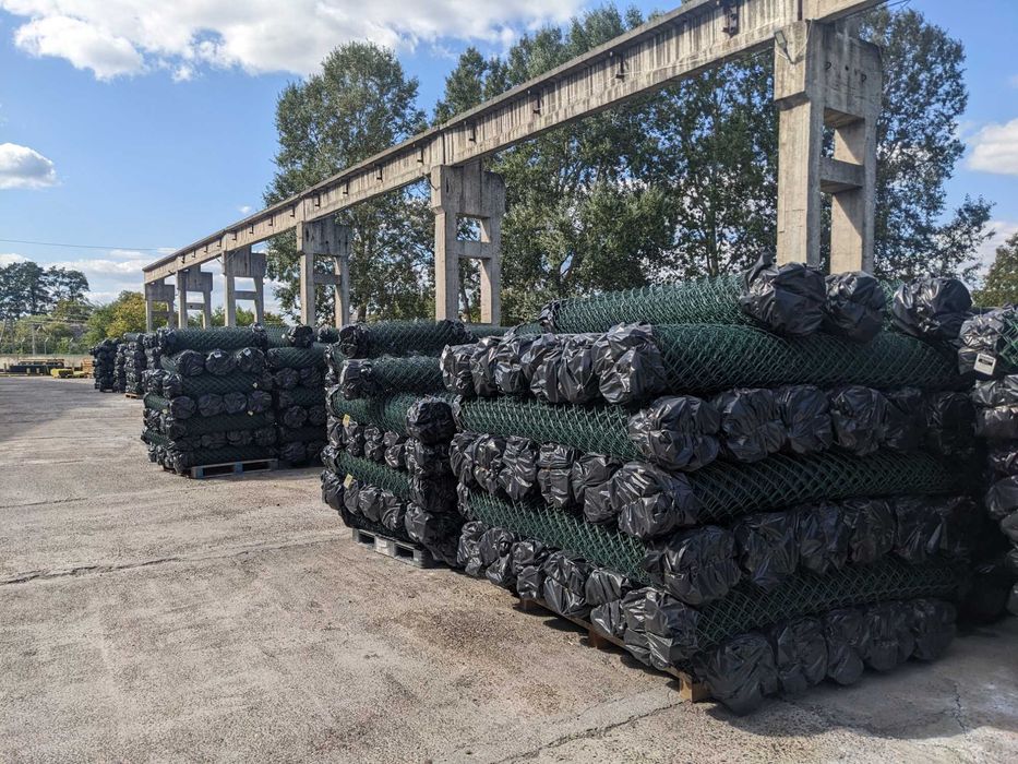 Сітка рабиця метал+ПВХ або оцинкована від виробника