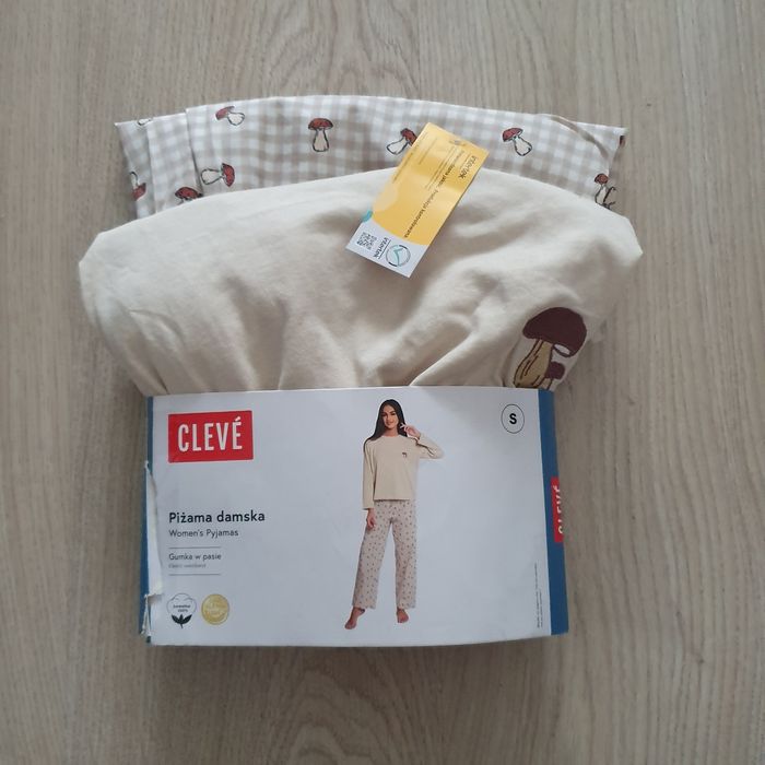 Piżama damska bawełniana dwuczęściowa r.S