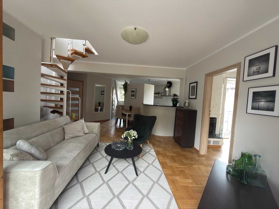Apartament dwupoziomowy z 3 sypialniami i z salonem w idokiem na park - Stare Miasto w Olsztynie